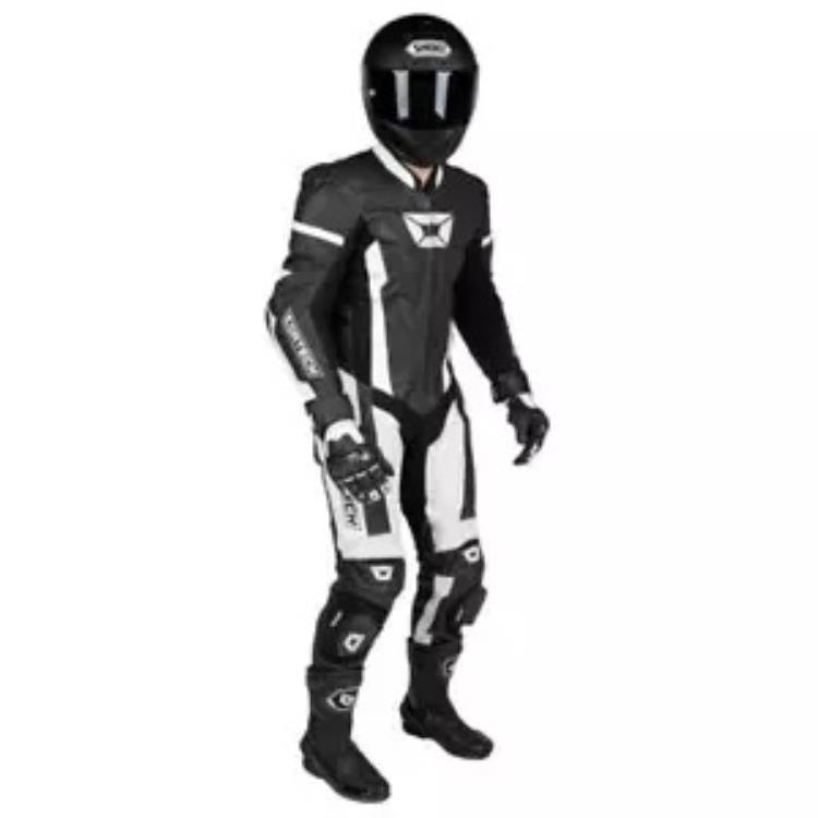Cortech Apex RR 1 ピース メンズ レザー オートバイ スーツ ブラック/ホワイト XXL Cortech Apex RR 1-Pc Mens Leather Motorcycle Suit Black/White XXL 【並行輸入品】