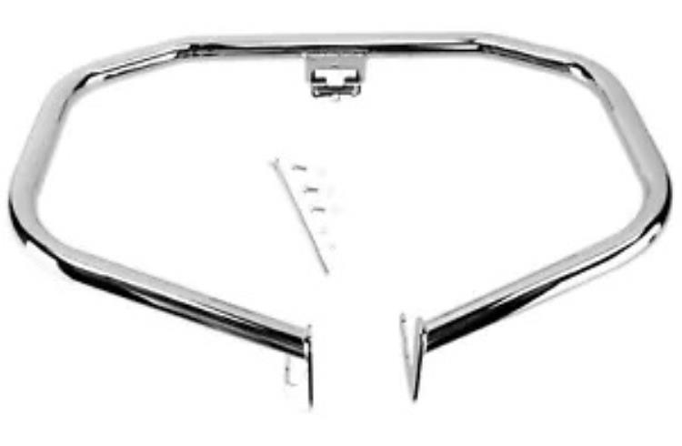バロン フルサイズ エンジンガード クローム (BA-7109-00) Baron Full-Size Engine Guard Chrome (BA-7109-00) 【並行輸入品】