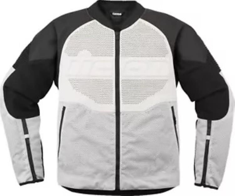 アイコン オーバーロード 3 メンズ レザー オートバイ ジャケット ホワイト Icon Overlord 3 Mens Leather Motorcycle Jacket White 【並行輸入品】｜カスタムパーツ WORLD倉庫