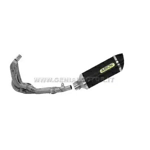 2017 ヤマハ R6 アロー ストリート サンダー アルミニウム ブラック コンプリート エキゾースト - 2021- 2017 Yamaha R6 Arrow Street Thunder Aluminum Black Complete Exhaust - 2021- 【並行輸入品】|カスタムパーツ WORLD倉庫