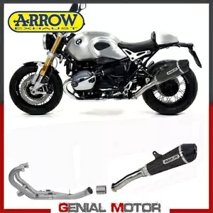 アロー 01MI Xkone ブラックスチール BMW R NINE T 2014 - 2016 フルエキゾースト- Arrow 01MI Xkone Black Steel BMW R NINE T 2014 - 2016 Full Exhaust- 【並行輸入品】
