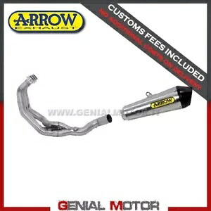 フルエキゾースト触媒付き Arrow Xkone スチール ヤマハ トレーサー 900 2015 - 2016 Full Exhaust Catalyzed Arrow Xkone Steel Yamaha Tracer 900 2015 - 2016 【並行輸入品】|カスタムパーツ WORLD倉庫