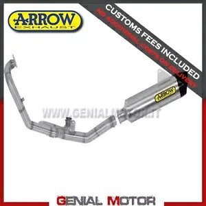 フルエキゾースト Arrow Maxi Race Tech チタン KTM 1090 Adventure 2017 - 2019用 Full Exhaust Arrow Maxi Race Tech Titanium for KTM 1090 Adventure 2017 - 2019 【並行輸入品】