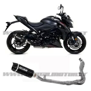 2017 アロー レーステック アルミニウム ブラック スズキ GSX-S 1000 フルエキゾースト - 2020- 2017 Arrow Race Tech Aluminum Black Suzuki Gsx-S 1000 Full Exhaust - 2020- 【並行輸入品】
