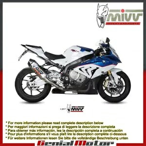 2015 BMW S 1000 RR 2015 フルエキゾースト スチール MIVV スピード エッジ ステンレス スチール - 2016- 2015 BMW S 1000 RR 2015 Full Exhaust Steel MIVV Speed Edge Stainless Steel - 2016- 【並行輸入品】｜カスタムパーツ WORLD倉庫