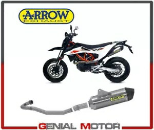 2020 Arrow Non Omo Titan Race Carb RaceTech フルエキゾースト KTM 690END用- 2020 Arrow Non Omo Titan Race Carb RaceTech Full Exhaust for KTM 690END- 【並行輸入品】