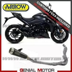 フルエキゾースト アロープロレース ニクロムブラック スズキ GSX-S 1000 2017 - 2020 Full Exhaust Arrow Pro Race Nichrom Black Suzuki Gsx-S 1000 2017 - 2020 【並行輸入品】
