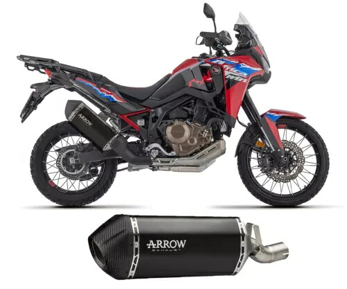 レーシング フルシステムエキゾースト Sonora ARROW DARK titan/Inox Honda AFR CRF 1100L 2024 Racing Full System Exhaust Sonora ARROW DARK titan/Inox Honda AFR CRF 1100L 2024 【並行輸入品】｜カスタムパーツ WORLD倉庫