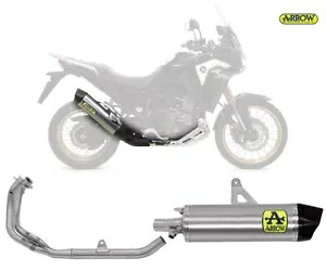フルエキゾースト Arrow Maxi HONDA 1100 Africa Twin Alu/Inox 2020 - 2023 Full Exhaust Arrow Maxi HONDA 1100 Africa Twin Alu/Inox 2020 - 2023 【並行輸入品】