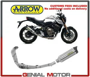 排気システム アプリ Arrow Coll Kat Titan テールパイプ キャブ ホンダ CB 650 R 2019 2020 Exhaust System App Arrow Coll Kat Titan Tail Pipe Carb Honda CB 650 R 2019 2020 【並行輸入品】