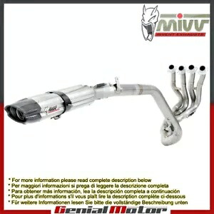 2007 ホンダ Cbr 600 Rr フルエキゾースト スチール SS ステンレススチール MIVV - 2012- 2007 Honda Cbr 600 Rr Full Exhaust Steel SS Stainless Steel MIVV - 2012- 【並行輸入品】|カスタムパーツ WORLD倉庫