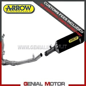 フルエキゾースト アローレーステック AKN アルミニウム ブラック スズキ GSX-S 1000 2015 - 2016 Full Exhaust Arrow Race tech AKN Aluminium Black Suzuki Gsx-S 1000 2015 - 2016 【並行輸入品】