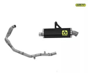 フルエキゾーストR アローマキシR ホンダ CRF1100L アルミダーク 2020 - 2023 Full Exhaust R Arrow Maxi R for HONDA CRF1100L Alu DARK 2020 - 2023 【並行輸入品】