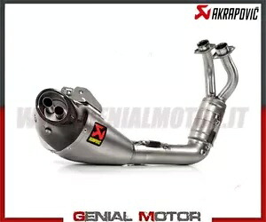 承認されたフルシステムエキゾースト チタン/ステンレススチール アクラポビッチ ヤマハ MT 07 2021 Approved Full System Exhaust Titanium/Stainles Steel Akrapovic Yamaha MT 07 2021 【並行輸入品】