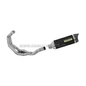 フルエキゾースト Kat Arrow アルミ ブラック ヤマハ トレーサー 900 GT 2017 - 2020 Full Exhaust Kat Arrow Alu Black Yamaha Tracer 900 Gt 2017 - 2020 【並行輸入品】