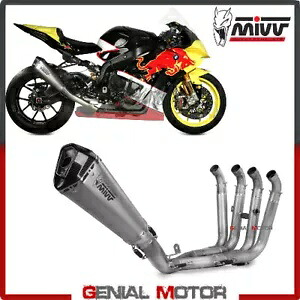 Mivv Evo Complete System フルシステム チタン BMW S 1000 RR 2017 - 2018用 Mivv Evo Complete System Full system Titanium for BMW S 1000 RR 2017 - 2018 【並行輸入品】