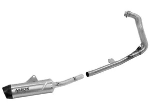 2021 Arrow IndyRace EVO アルミ/タイタン ヤマハ TEN700 2024 完全脱出システム- 2021 Arrow IndyRace EVO Alum/Titan YAMAHA TEN700 2024 Complete Escape System- 【並行輸入品】