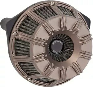 アレンネス 10ゲージ 倒立ビッグ吸盤エアクリーナーキット チタン #600-014 Arlen Ness 10-Gauge Inverted Big Sucker Air Cleaner Kit Titanium #600-014 【並行輸入品】