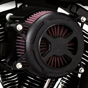 バンス&ハインズ VO2 X ブラックリンクル エアクリーナーキット 42063 ハーレー FL TBW Vance & Hines VO2 X Black Wrinkle Air Cleaner Kit 42063 Harley FL TBW 【並行輸入品】