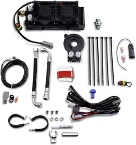 UltraCool 3.0 ロアフェアリングマウント オイルクーラー ブラック #SMT8-3 ハーレーダビッドソン UltraCool 3.0 Lower Fairing Mount Oil Cooler Black #SMT8-3 Harley Davidson 【並行輸入品】