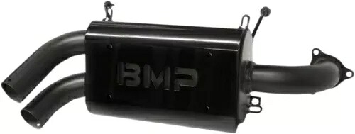 Bikeman パフォーマンス ダブルバレル スリップオンマフラー セラミックブラック #17-314-CB Bikeman Performance Double Barrel Slip-On Muffler Ceramic Black #17-314-CB 【並行輸入品】