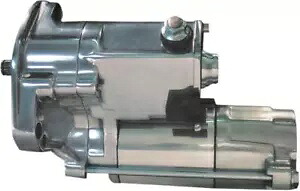 テリースラッガー 1.8kW 高トルクスターターモーター クローム 775090 ハーレーエボビッグツイン Terry Slugger 1.8kW High-Torque Starter Motor Chrome 775090 Harley Evo Big Twin 【並行輸入品】｜カスタムパーツ WORLD倉庫