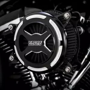 バンス&ハインズ VO2 X エアクリーナーキット ブラックコントラスト 42345 ハーレーダビッドソン Vance & Hines VO2 X Air Cleaner Kit Black Contrast 42345 Harley Davidson 【並行輸入品】