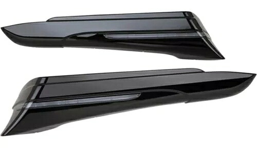 CIRO LED サドルバッグ エクステンション ブラック #40111 ハーレーダビッドソン CIRO LED Saddlebag Extensions Black #40111 Harley Davidson 【並行輸入品】