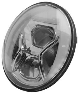 Highsider アダプティブ LED ヘッドライト 7 インチ クローム Highsider Adaptive LED Headlight 7\