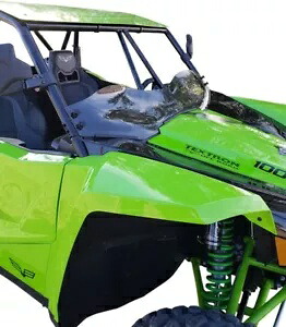 Klock Works UTV フレア フロントガラス ティンテッド アークティック キャット ワイルドキャット 1000 XX 2018-2020 Klock Werks UTV Flare Windshield Tinted Arctic Cat Wildcat 1000 XX 2018-2020 【並行輸入品】