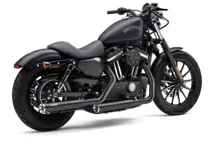 コブラ RPT スリップオン マフラー ブラック #6081RB ハーレーダビッドソン スポーツスター Cobra RPT Slip-On Mufflers Black #6081RB Harley Davidson Sportster 【並行輸入品】