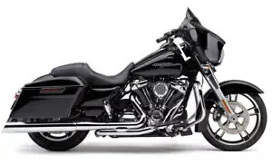 コブラ 909 アッパーカット デュアル マフラー クローム ハーレー M8 ツーリング 2017-2023 Cobra 909 Uppercut Dual Mufflers Chrome Harley M8 Touring 2017-2023 【並行輸入品】
