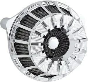 アレンネス インバーテッドシリーズ 15スポーク エアクリーナーキット クローム #18-992 Arlen Ness Inverted Series 15-Spoke Air Cleaner Kit Chrome #18-992 【並行輸入品】