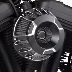 アレンネス ディープカット倒立エアクリーナーキット ブラック ハーレーダビッドソン スポーツスター Arlen Ness Deep Cut Inverted Air Cleaner Kit Black Harley Davidson Sportster 【並行輸入品】