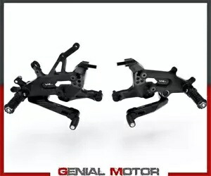 調整可能なリアセット DUCABIKE ブラック ドゥカティ ストリートファイター V4/V4S 2020 2022 Adjustable Rear Sets DUCABIKE BLACK Ducati STREETFIGHTER V4/V4S 2020 2022 【並行輸入品】