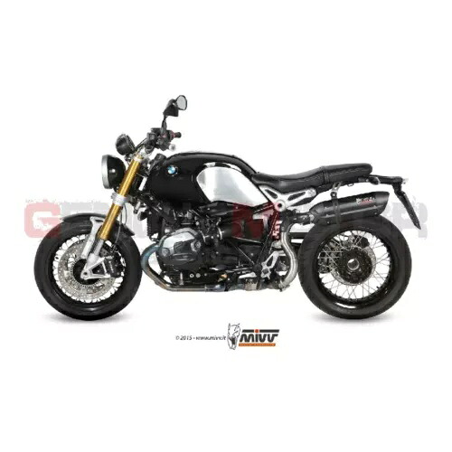 Mivv 排気マフラー Suono ブラック ステンレススチール ハイ BMW R Nine T 2014 - 2022 Mivv Exhaust Muffler Suono Black Stainless Steel High Bmw R Nine T 2014 - 2022 【並行輸入品】