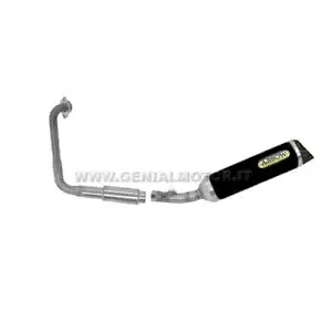 フルエキゾースト キャット アロー S サンダー アルミ ブラック ヤマハ YZF R 125 2017 - 2018 Full Exhaust Kat Arrow S Thunder Alu Black Yamaha Yzf R 125 2017 - 2018 【並行輸入品】