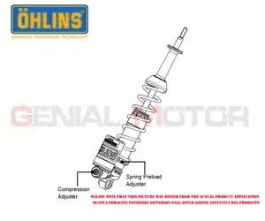 オーリンズ ショックアブソーバー STX 36 スクーター ベスパ スプリント 150 2014 - 2016 PI 702 Ohlins Shock Absorber STX 36 SCOOTER Vespa Sprint 150 2014 - 2016 PI 702 【並行輸入品】