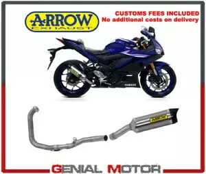 排気システム アロー アルミ サンダー テール パイプ カーボン ヤマハ YZF R3 2019 2020 Exhaust System Arrow Aluminium Thunder Tail Pipe Carbon Yamaha YZF R3 2019 2020 【並行輸入品】