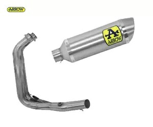 フルエキゾースト アローサンダー スチールエンドキャップ アルミ ヤマハ Mt 07 2021 - 2023 Full Exhaust Arrow Thunder Steel End Cap Alum Yamaha Mt 07 2021 - 2023 【並行輸入品】|カスタムパーツ WORLD倉庫