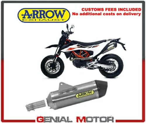 Raccordo+Exhaust Arrow Alum Kat Approv Race Tail CAR KTM 690 SMC R 2019 2020用 Raccordo+Exhaust Arrow Alum Kat Approv Race Tail CAR for KTM 690 SMC R 2019 2020 【並行輸入品】