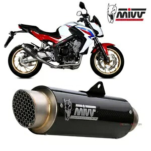 Mivv コンプリートエキゾースト GP PRO カーボン ホンダ CB 650 F 2014 - 2018用 Mivv Complete Exhaust GP PRO Carbon for HONDA CB 650 F 2014 - 2018 【並行輸入品】｜カスタムパーツ WORLD倉庫