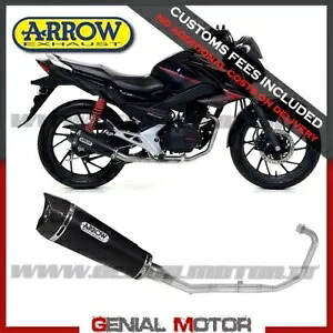 フルエキゾースト Kat Arrow X-Kone ニクロム ブラック ホンダ CB 125 F 2017 - 2020 Full Exhaust Kat Arrow X-Kone Nichrom Black Honda Cb 125 F 2017 - 2020 【並行輸入品】