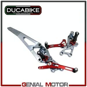 Ergal スモーキー グレー レッド Ducabike Ducati Hypermotard 939 SP 2016 - 2019 のプラットフォーム Platforms in Ergal Smoky Gray-Red Ducabike Ducati Hypermotard 939 SP 2016 - 2019 【並行輸入品】|カスタムパーツ WORLD倉庫