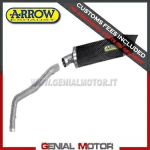 エキゾースト + リンク アロー MK インディ レース カーボン ホンダ CBR 600 Rr 2007 - 2008 Exhaust + Link Arrow MK Indy Race Carbon Honda Cbr 600 Rr 2007 - 2008 【並行輸入品】