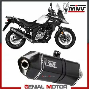 Mivv エキゾーストマフラー Speed Edge Black Inox black SUZUKI DL V-STROM 650 2017 2019 Mivv Exhaust Muffler Speed Edge Black Inox black SUZUKI DL V-STROM 650 2017 2019 【並行輸入品】
