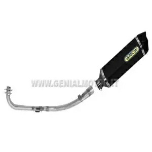 フルエキゾースト アローテック アルミブラック ヤマハ Yp 500 T-Max 2008 - 2011 Full Exhaust Arrow Tech Alumin Black Yamaha Yp 500 T-Max 2008 - 2011 【並行輸入品】