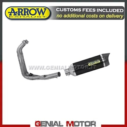 フルエキゾースト アローシンナー AKN アルミブラック ヤマハ Mt-07 2020 20 Full Exhaust Arrow Thiner AKN Aluminium Black Yamaha Mt-07 2020 20 【並行輸入品】