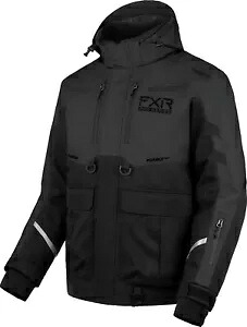 FXR エクスペディション プロ 2 in 1 メンズ スノー ジャケット ブラック/アスファルト FXR Expedition Pro 2 in 1 Mens Snow Jacket Black/Asphalt 【並行輸入品】