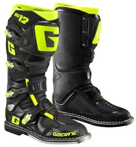 ガエルネ SG12 メンズ MX オフロード ブーツ ブラック/フルオ イエロー Gaerne SG12 Mens MX Offroad Boots Black/Fluo Yellow 【並行輸入品】 96,195円